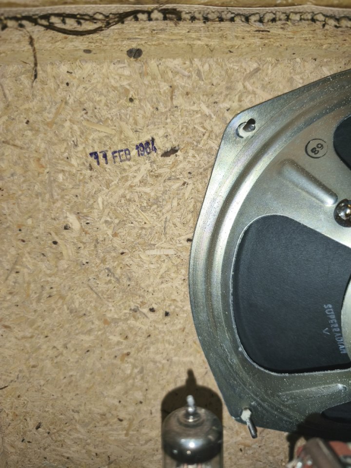 Amplificador Jobesonik Vintage del año 1964