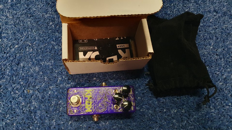 KHDK Electronics Kirk Hammett Signature Ghoul Screamer Jr Overdrive Boost