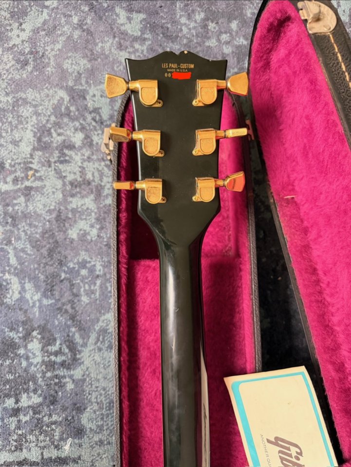 1976 Gibson Les Paul Custom Ebony (Cambio) de segunda mano · Foto 8 de 10 · Madrid · 5600 €