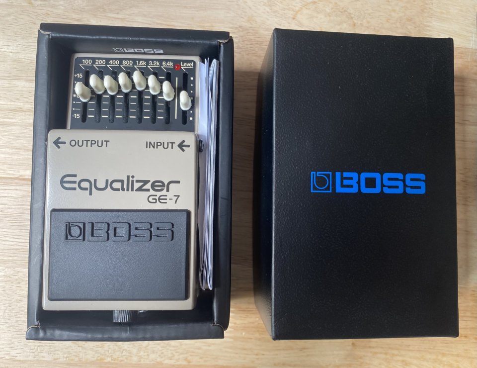 Boss GE-7 Pedal Ecualizador de segunda mano · Madrid · 90 €