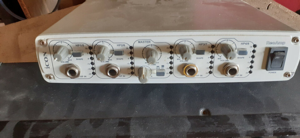 Amplificador de auricurales Icon de 4 canales