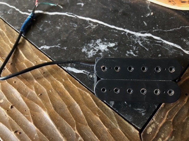 Pastilla Dimarzio DP 158FBK Evolution Neck Steve Vai