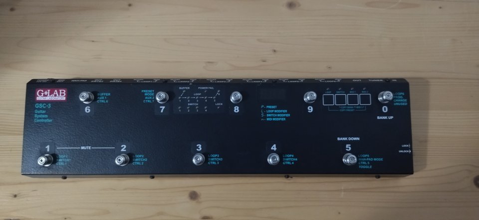 G-LAB GSC-3 Controlador guitarra MIDI