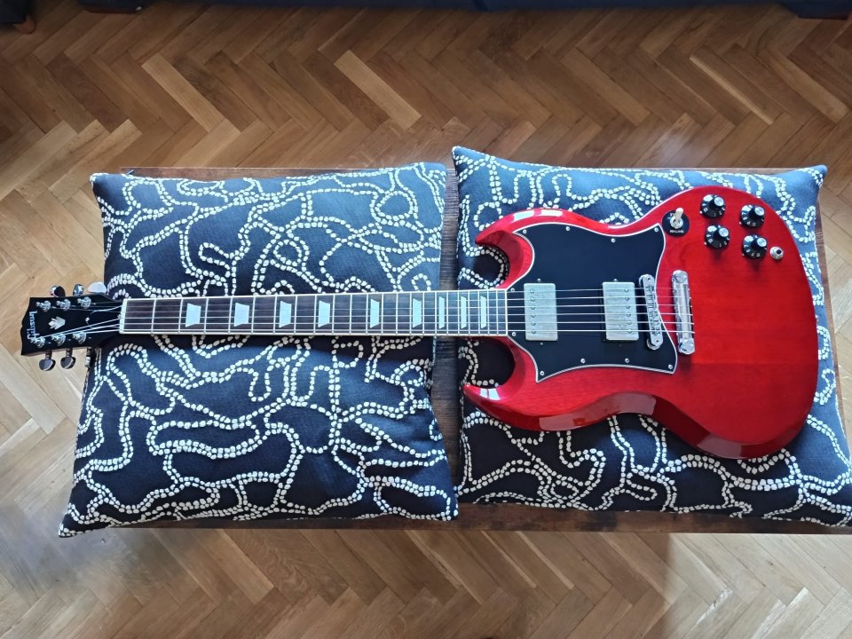 Gibson SG Standard con Seymour Duncan Antiquity