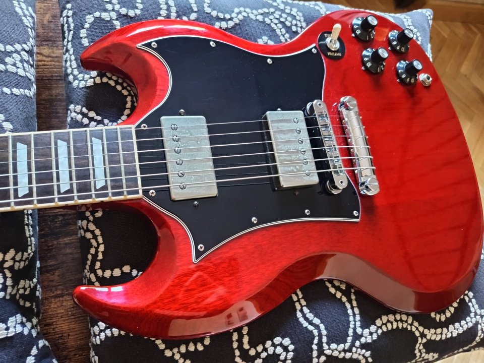 Gibson SG Standard con Seymour Duncan Antiquity