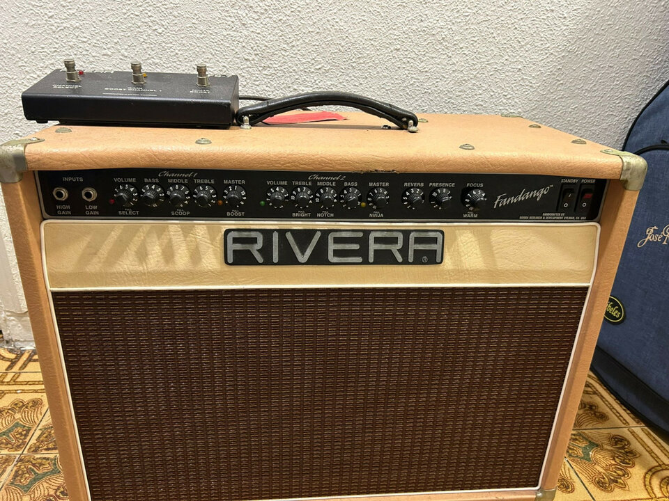 Rivera Fandango 1x12 55w Made in USA - CAMBIO. OFERTA POR UNOS DIAS!!!