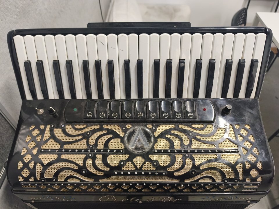Acordeón Profesional Perle d'Or | 41 Teclas / 120 Bajos / 9 Registros (Gama Alta) de segunda mano · Foto 4 de 10 · Madrid · 3600 €