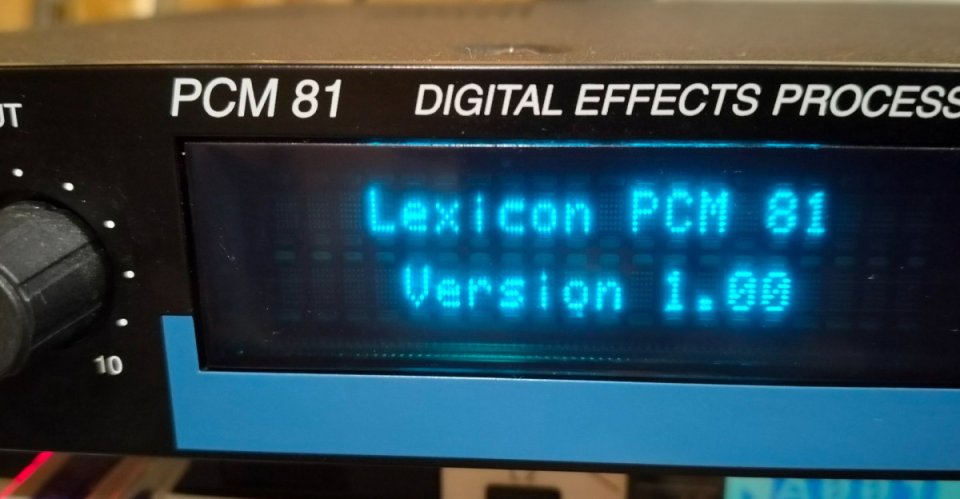 Lexicon PCM81 PCM 81 reverb multi efectos