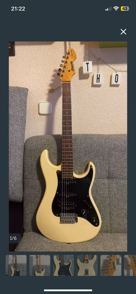 Guitarra Blade California Classic de segunda mano · Foto 1 de 6 · Madrid · 700 €