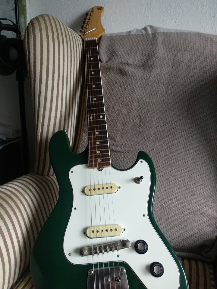 Guitarra Jolana Galaxis vintage