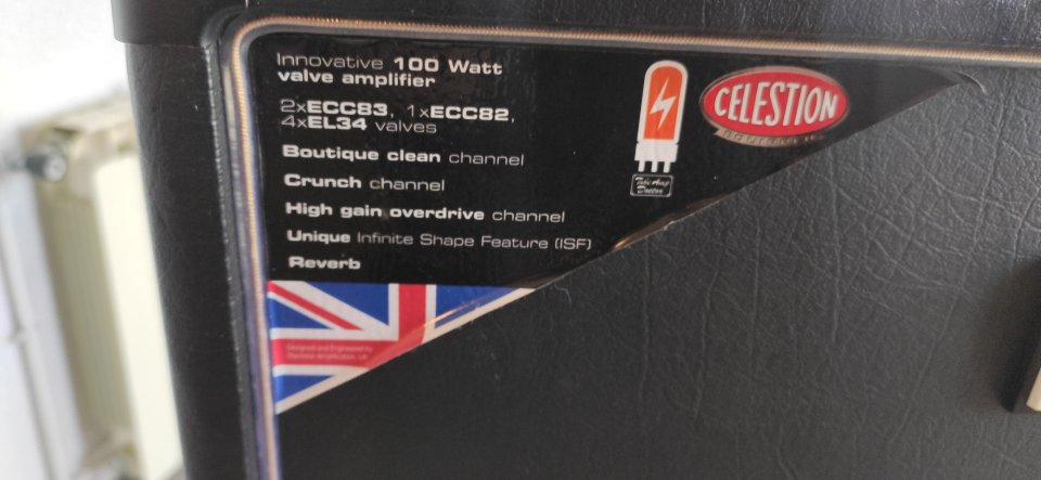 Blackstar HT STAGE 100H MKII Amplificador de guitarra 100w valvular