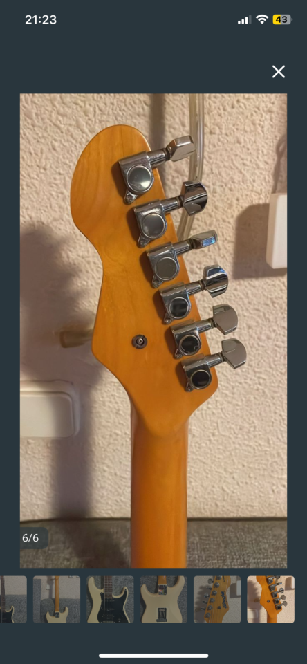 Guitarra Blade California Classic de segunda mano · Foto 6 de 6 · Madrid · 700 €