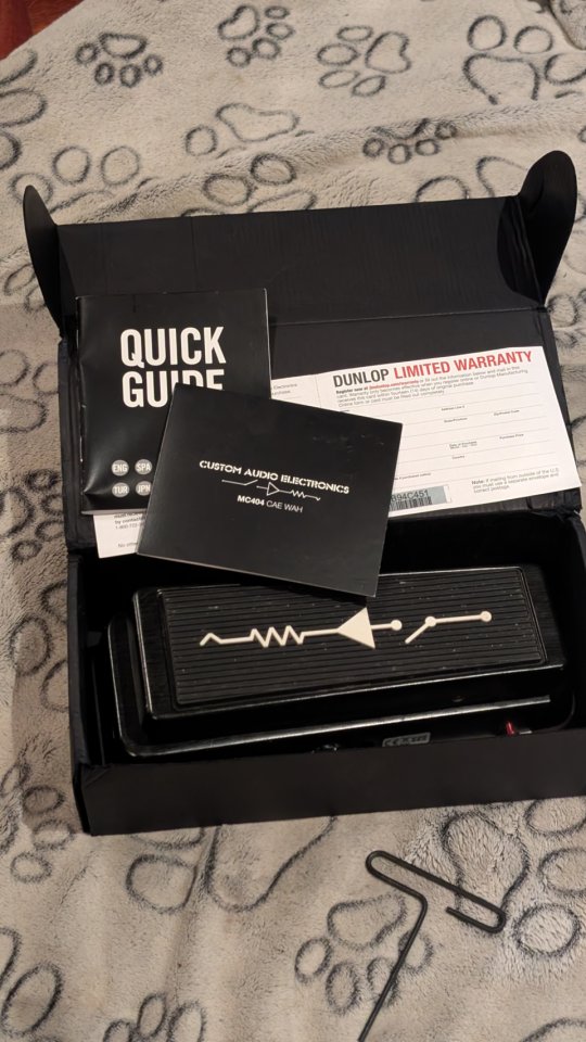 Custom audio electrónica wah