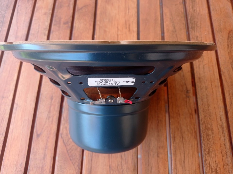 ALTAVOZ WEBER 10A 125 8Ohm 30w - AlNiCo