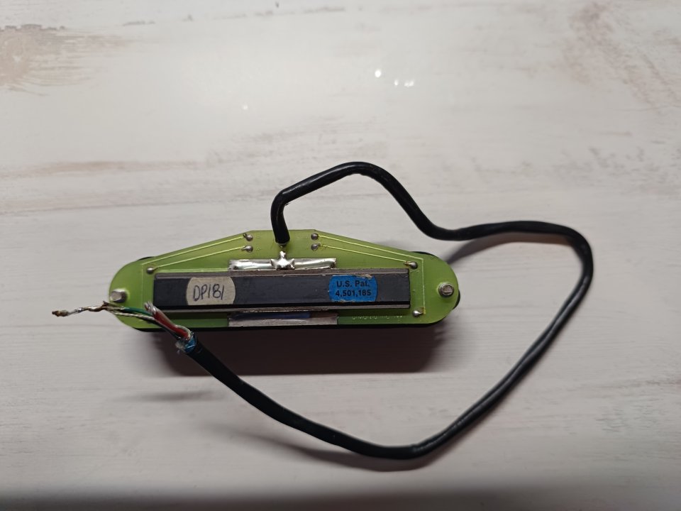 Pastilla Dimarzio DP181 Hot Rails