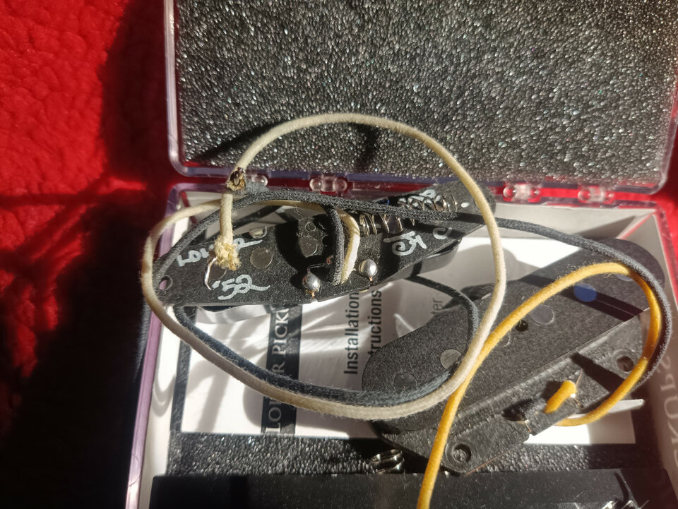 Lollar, Seymour Duncan, Bare knuckle, Dimarzio..