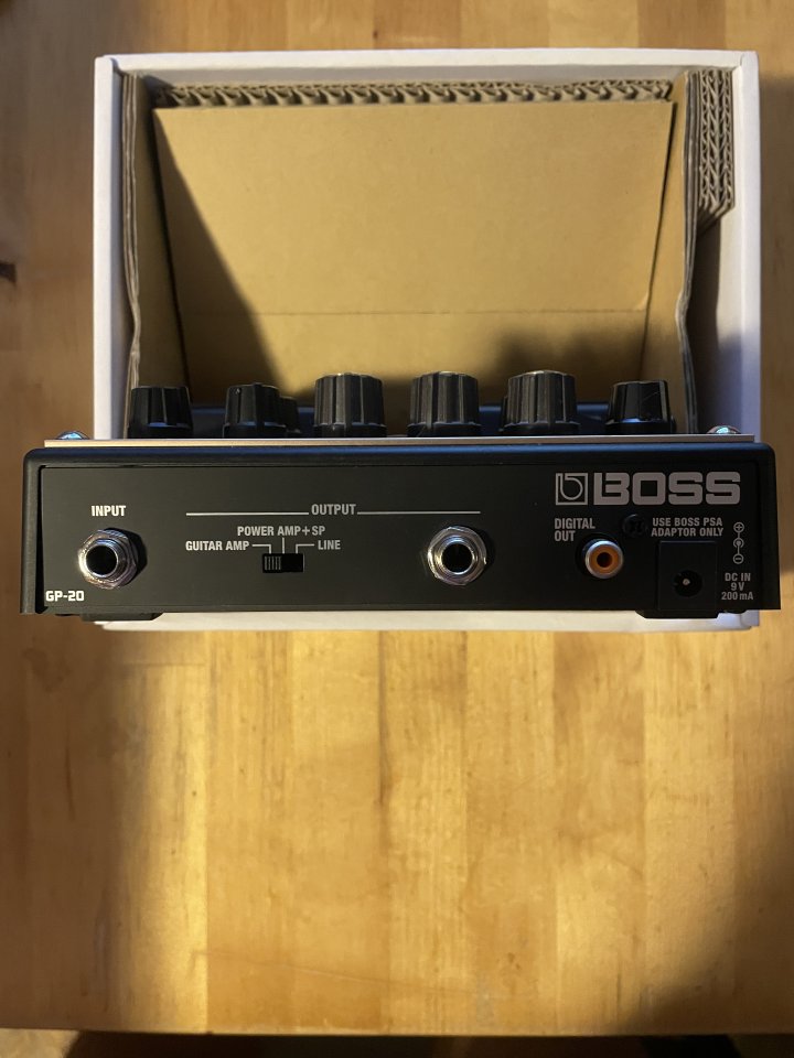 BOSS GP-20 Guitar Amp Processor