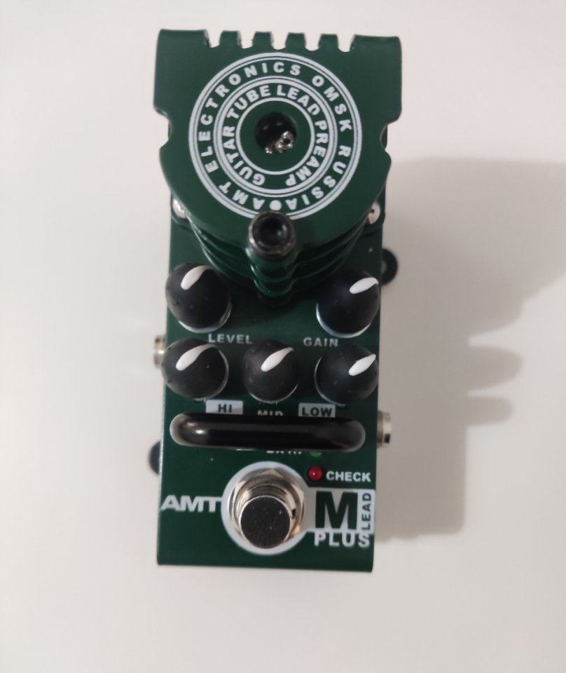 Pedal AMT M-Lead Plus Preamplificador Guitarra