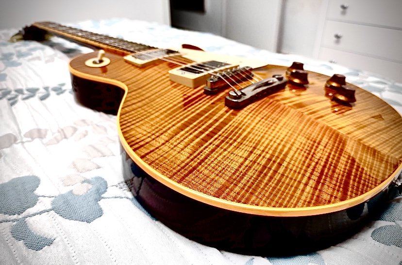 Gibson R9 Historic DARK BACK good Wood era