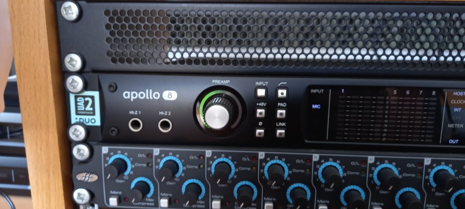 Cambio Apollo 8 duo por Apollo twin