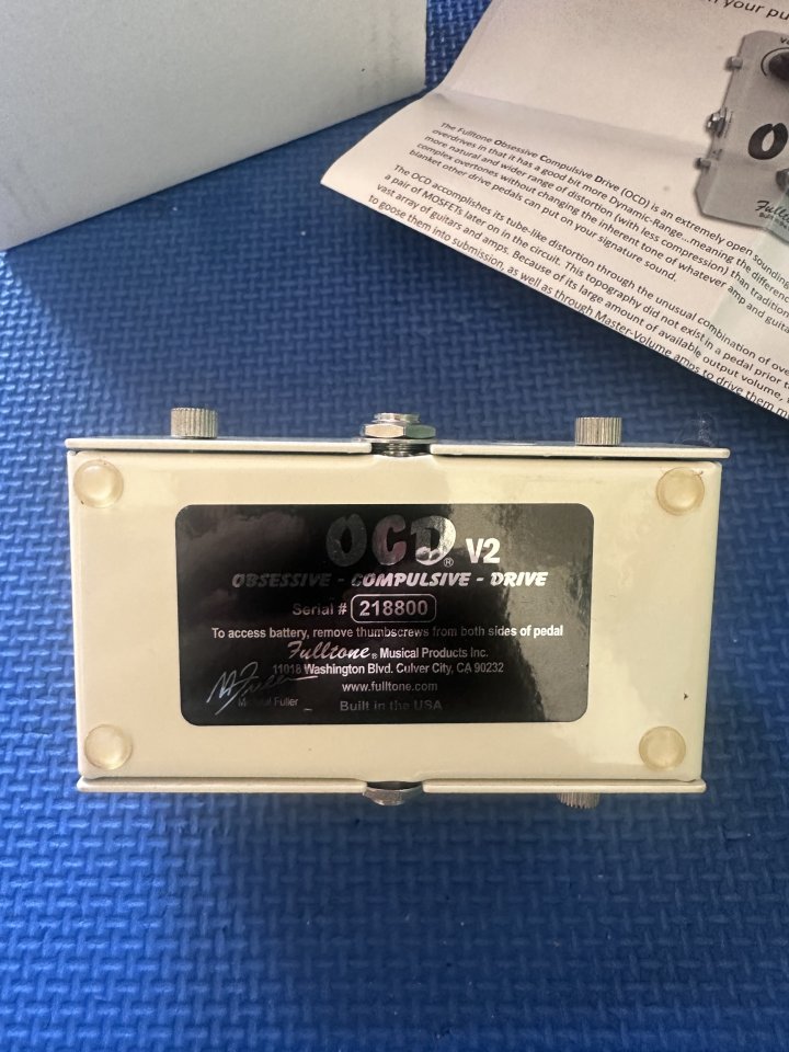 Fulltone OCD de segunda mano · Foto 2 de 3 · Cádiz · 180 €