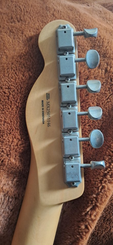 Telecaster Partcaster piezas Fender