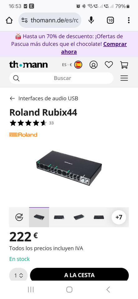 Roland rubix44 de segunda mano · Foto 6 de 6 · Lleida · 95 €