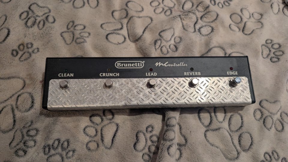 Pedal Brunetti MC controler