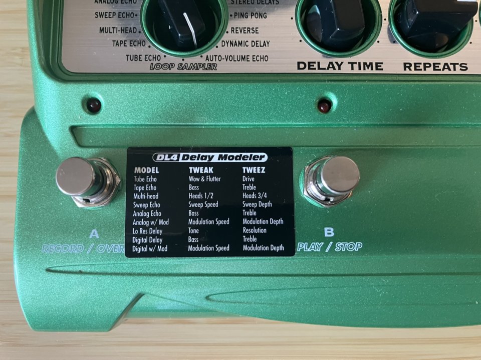 Pedal Line 6 DL4 Delay Modeler como nuevo de segunda mano · Foto 5 de 10 · Madrid · 140 €