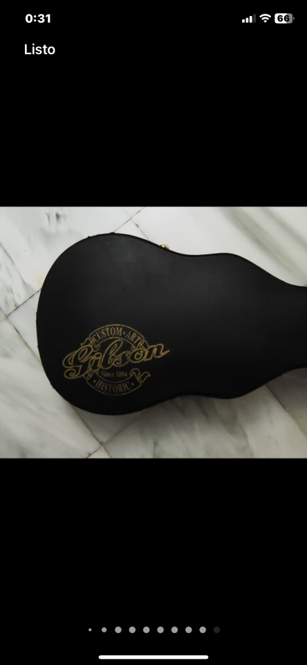 Gibson R9 Historic DARK BACK good Wood era