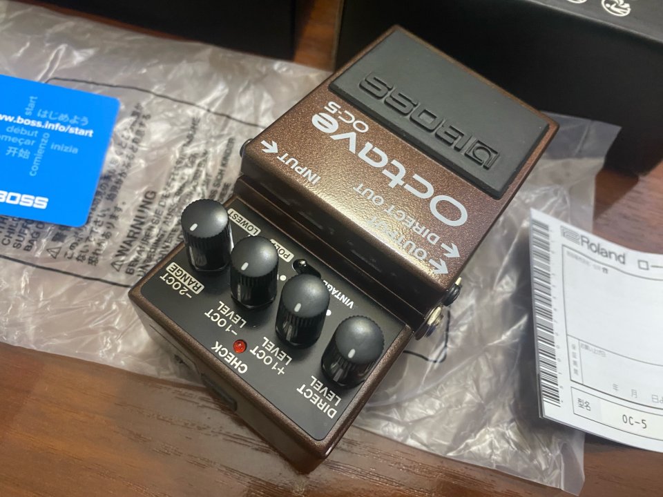 BOSS OC-5 Octave (nuevo)