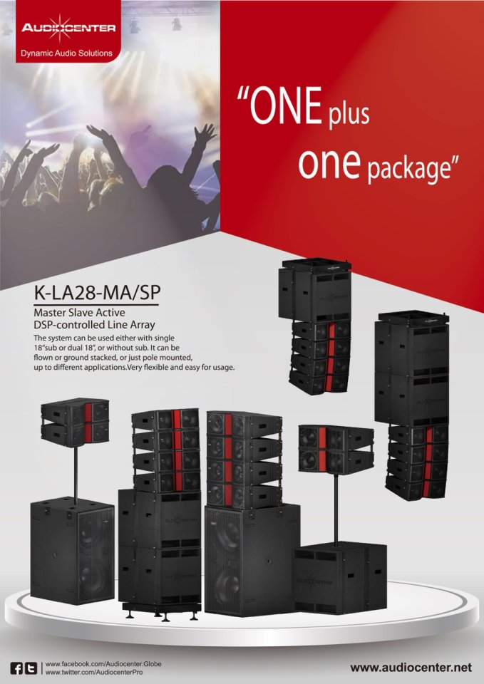 Line Array Audiocenter KLA28 + SA3218