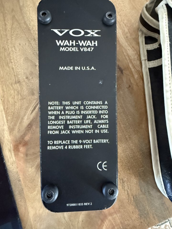 Wah VOX Made in USA V847 de segunda mano · Foto 2 de 6 · Alicante · 75 €