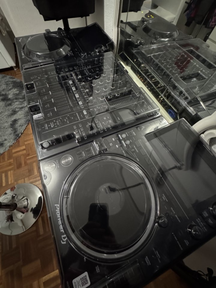 2 X cdjs 3000 + djm A9 + Decksavers + maletas transporte