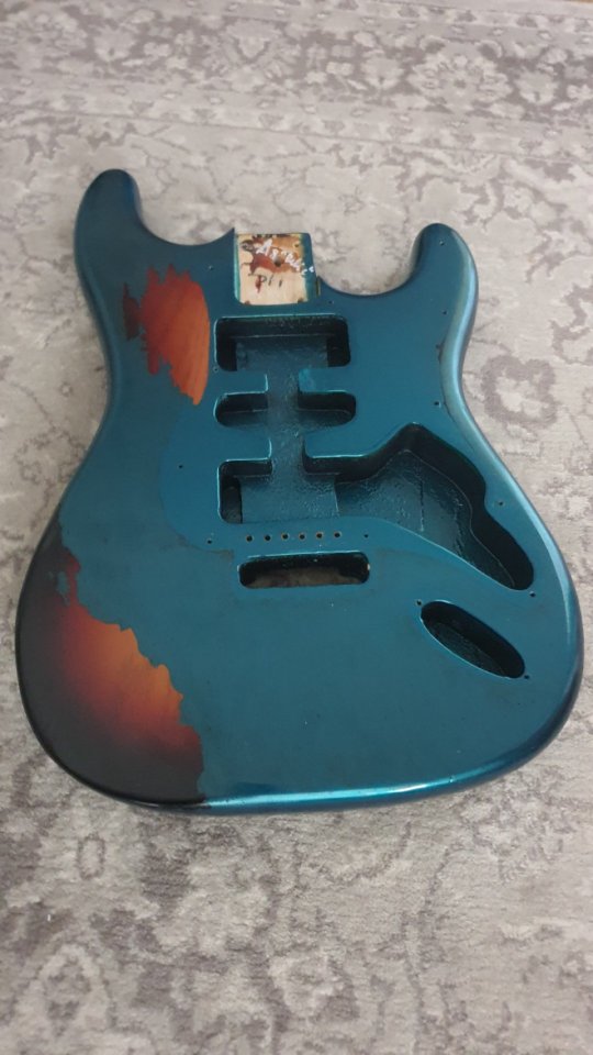 Cuerpo Stratocaster Relic