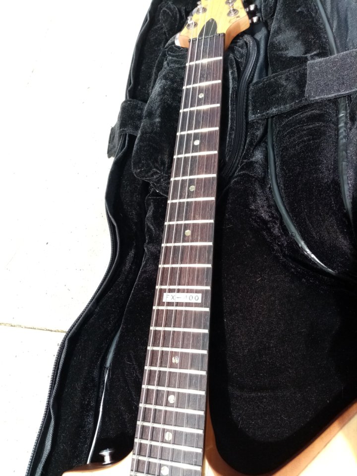 LTD FX-400 Splated Maple con EMG 80/61 (Korea 2008)