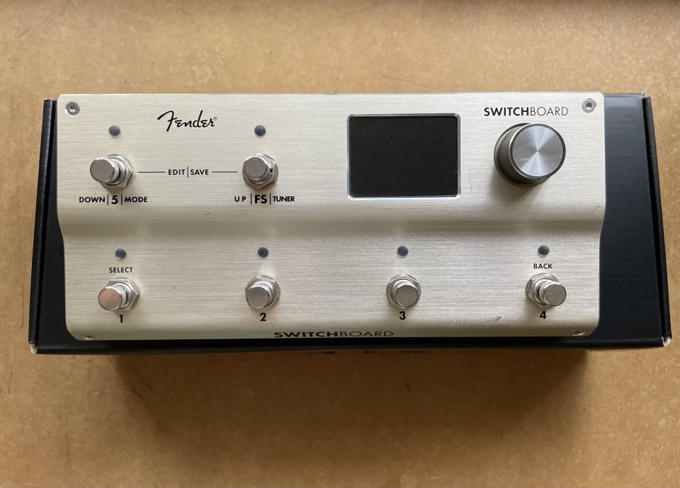 FENDER SWITCHBOARD EFFECTS OPERATOR switcher de 5 loops de segunda mano · Foto 1 de 4 · Alicante · 255 €
