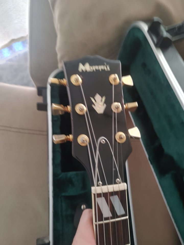 Guitarra Morris de Coleccion..Muy Pocas Unidades en el Mundo.Con Estuche