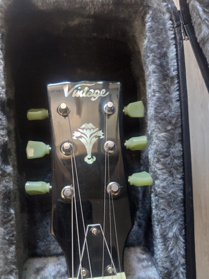 Guitarra Vintage VSA535 + Fishman Tripleplay [Urge Venta]