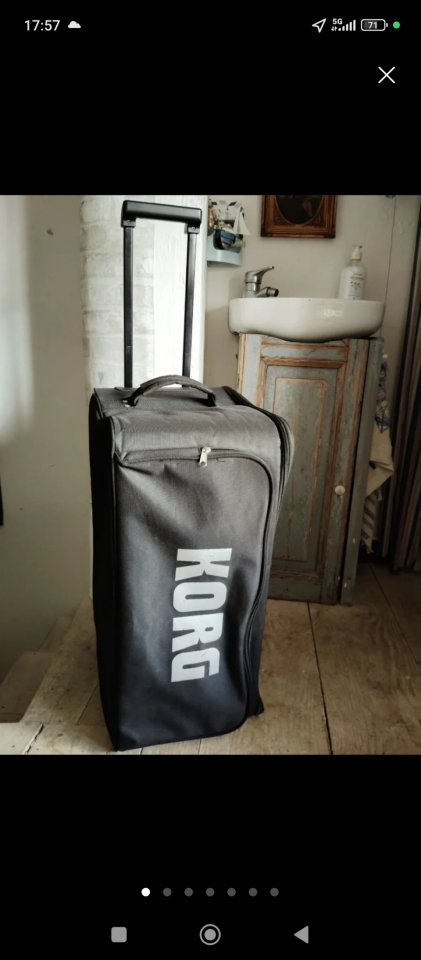 Maleta con ruedas Korg Ms20