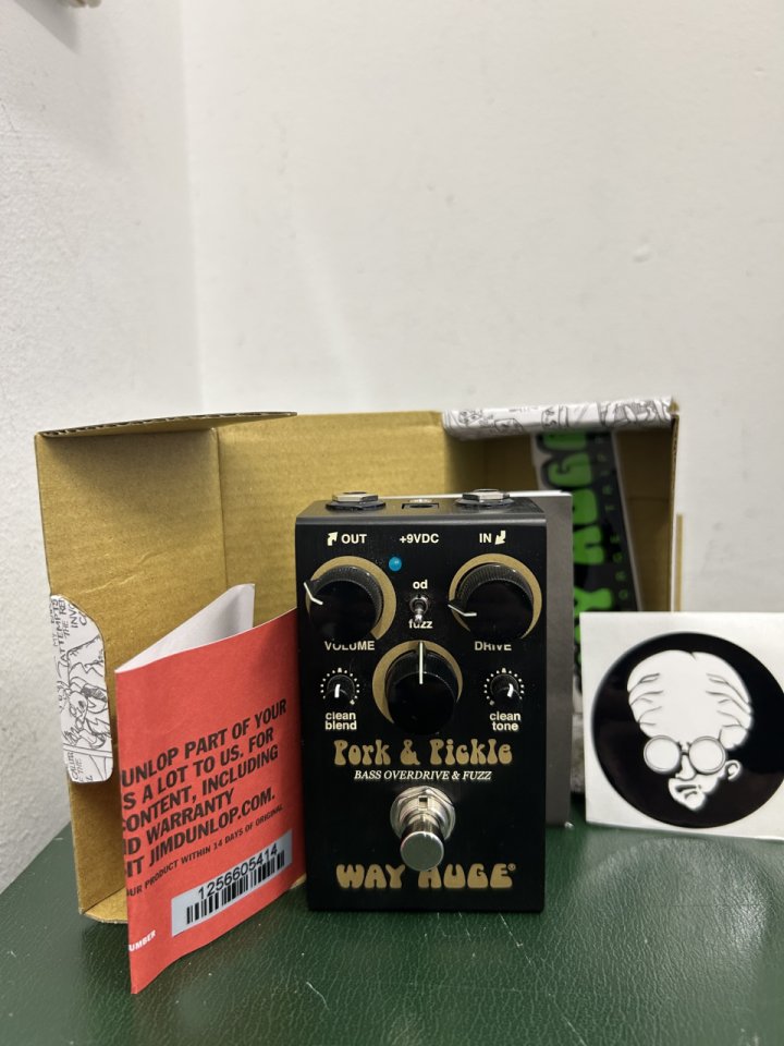 Way Huge Pork & Pickle Bass Overdrive NUEVO. de segunda mano · Foto 1 de 3 · Madrid · 175 €