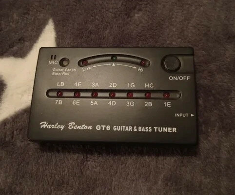 Afinador Harley Benton GT6