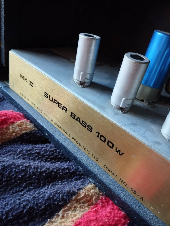 Marshall JMP de 1975 (2500€)