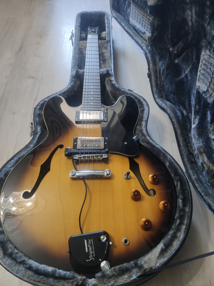 Guitarra Vintage VSA535 + Fishman Tripleplay [Urge Venta]