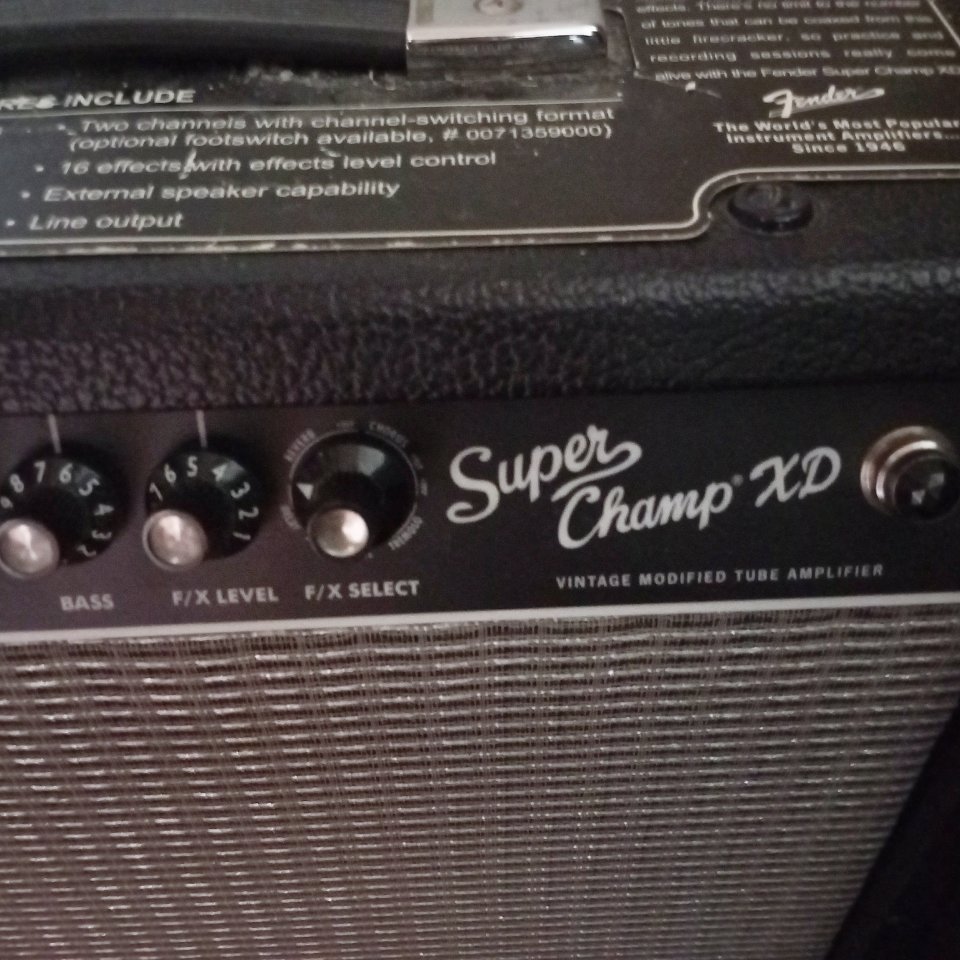 Amplificador Fender Super Champ XD