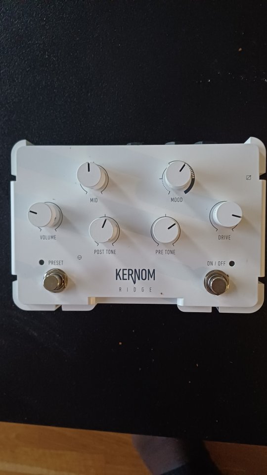 Kernom Ridge Overdrive + Warm Audio Odd + mxr micro amp