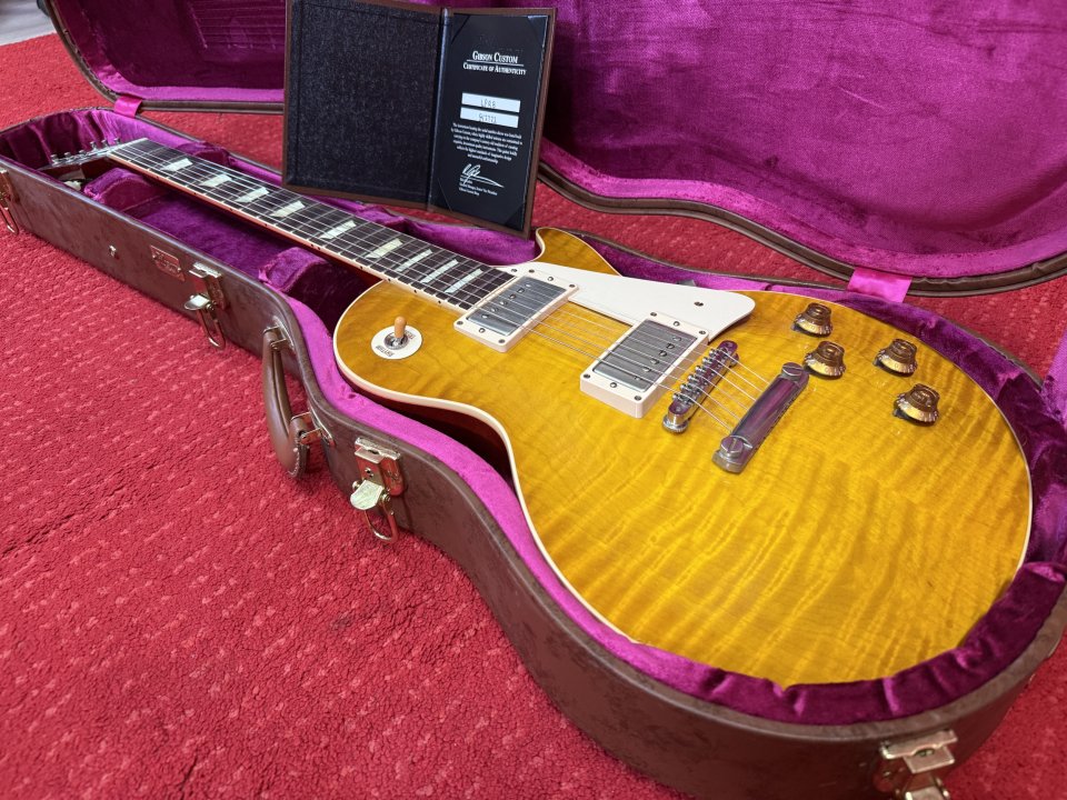 Gibson Custom Shop 1958 Les Paul Reissue (R8) 2014 – Lemon Burst de segunda mano · Foto 1 de 10 · Bizkaia · 4000 €