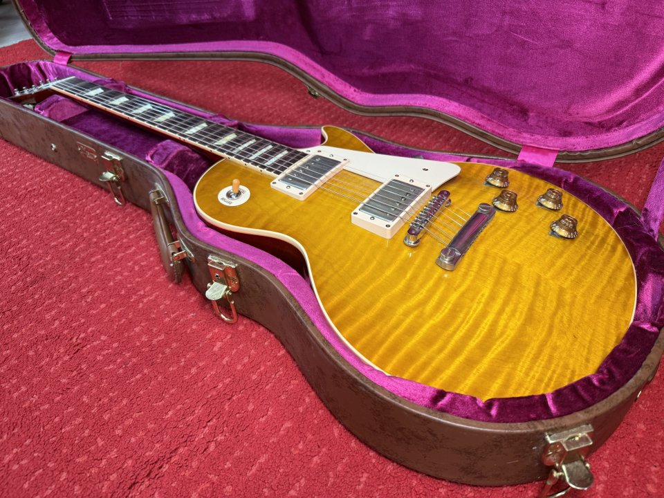 Gibson Custom Shop 1958 Les Paul Reissue (R8) 2014 – Lemon Burst de segunda mano · Foto 2 de 10 · Bizkaia · 4000 €