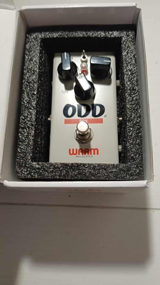 Kernom Ridge Overdrive + Warm Audio Odd + mxr micro amp