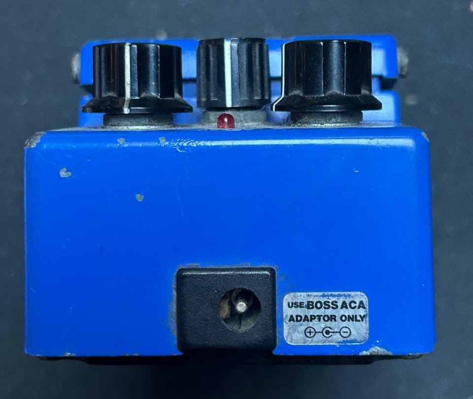 Vintage Boss CS -2 compresor sustainer de 1986 ,black label Japón